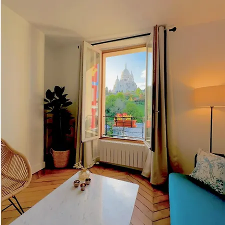 Unique View Of Sacre Coeur! شقة *